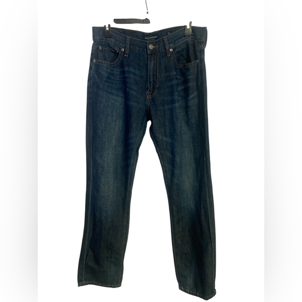 Lucky Brand 221 Straight Dark Blue Jeans GUC 32/30